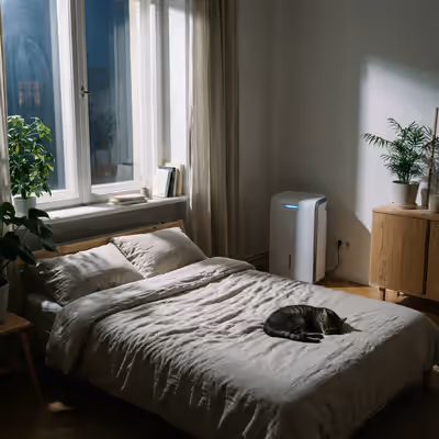 ¿Es malo dormir con el deshumidificador encendido?